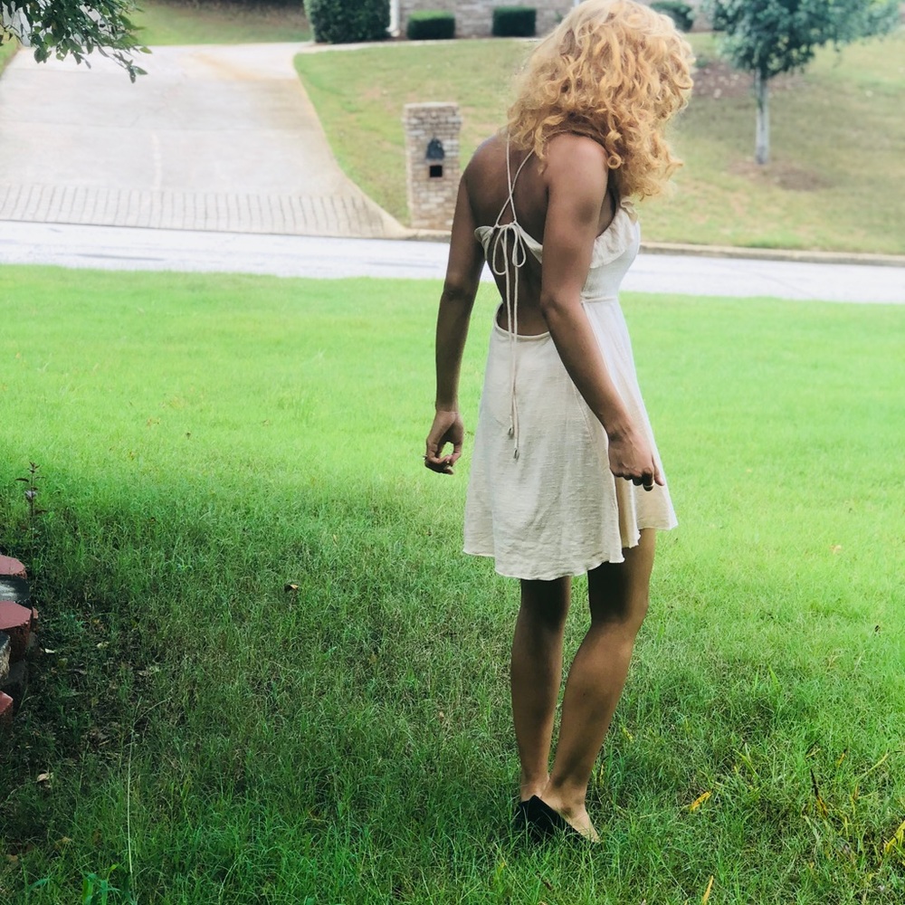 Free People tan dress